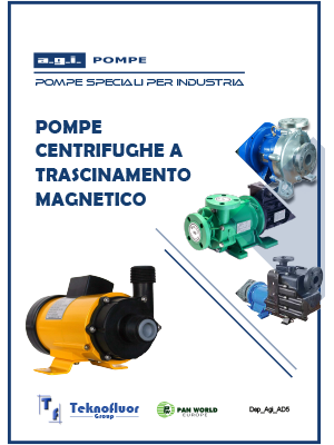 GAMMA PANWORLD - POMPE CENTRIFUGHE A TRASCINAMENTO MAGNETICO