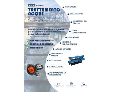 POMPE INDUSTRIALI PER IL TRATTAMENTO DELLE ACQUE
