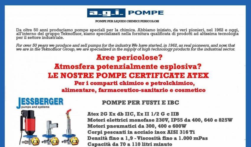 POMPE CERTIFICATE ATEX